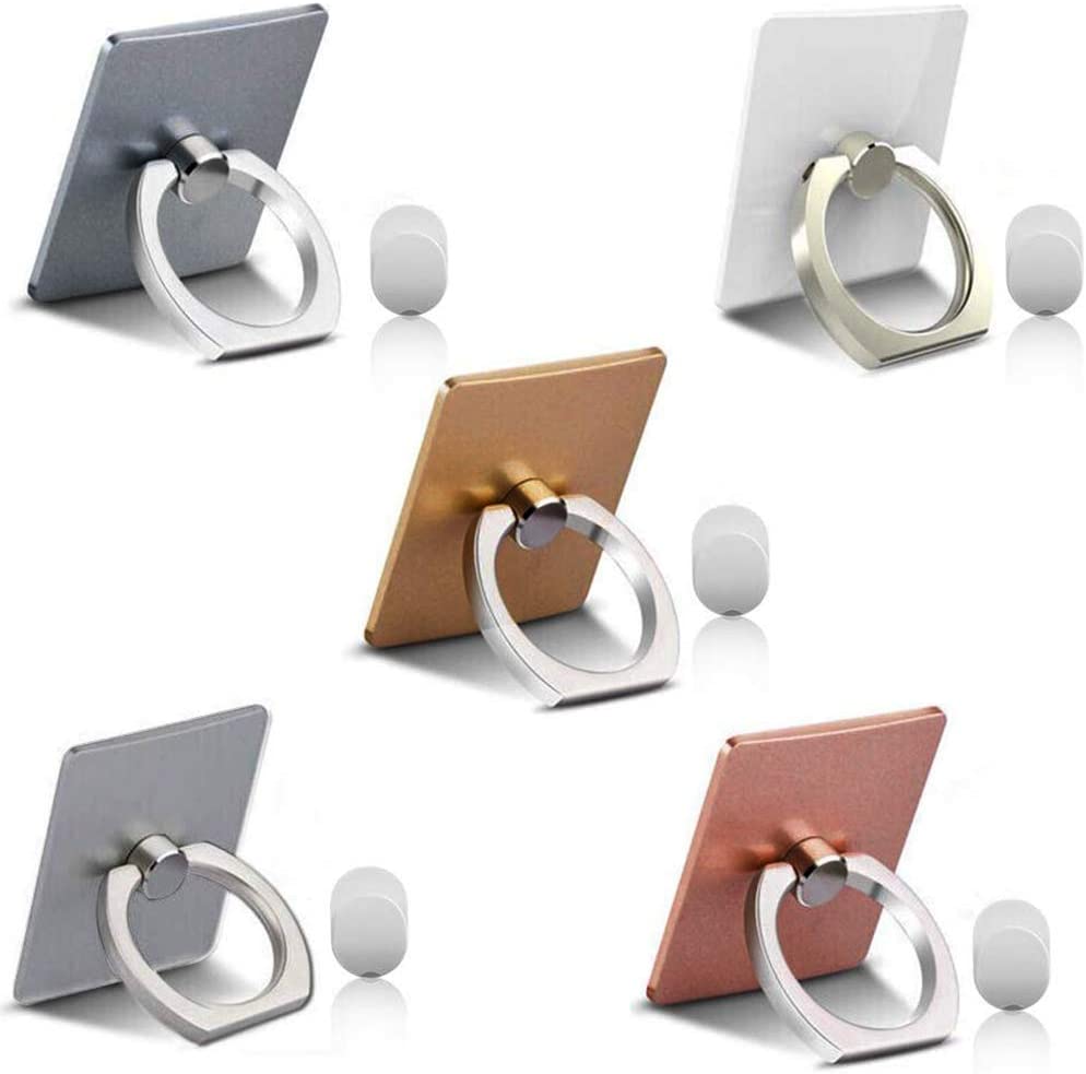 Unity Electronic Phone Ring Holder 5 Packs Finger Kickstand